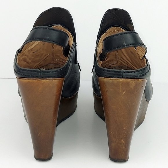 See By Chloe Slingback Wooden Wedge Heels EU38 - Picture 6 of 14